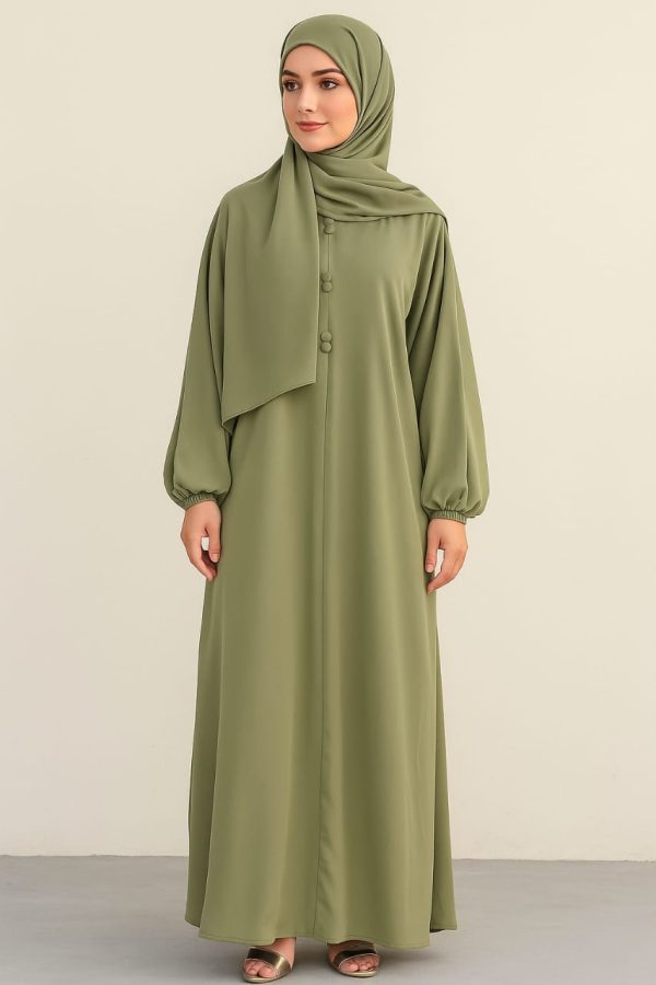 Elegant New design Abaya Nida Fabric